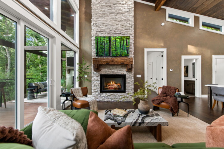 cabin in mineral bluff