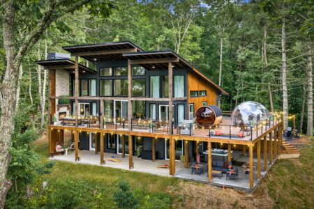 cabin in mineral bluff