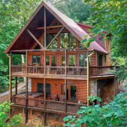 secluded cabins in georgia