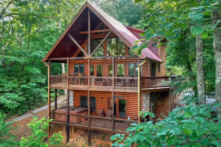 secluded cabins in georgia