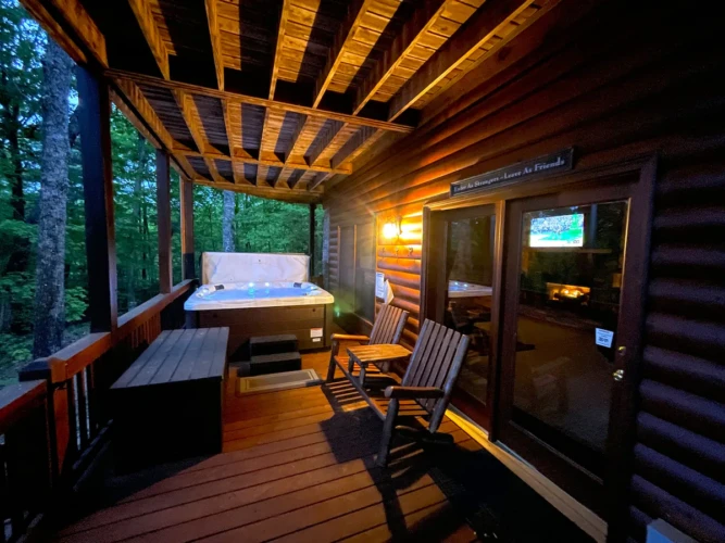 secluded cabins in georgia