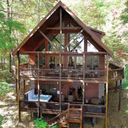 secluded cabins in georgia