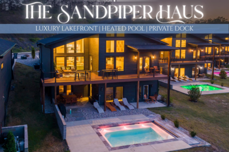 Lake Hamilton house with heated pool