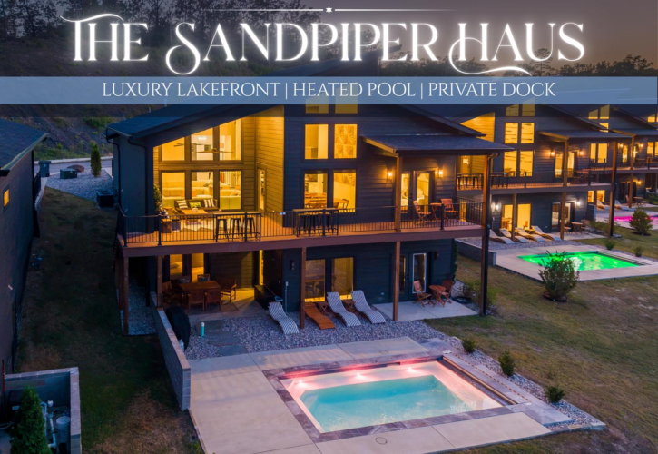 Lake Hamilton house with heated pool