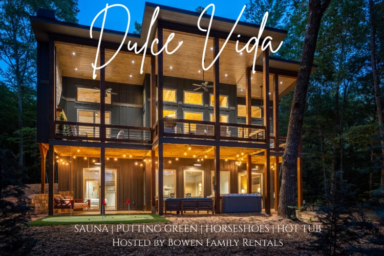 luxury cabins in georgia mountains