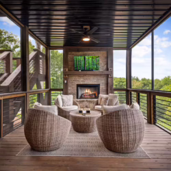 north georgia cabin with pool