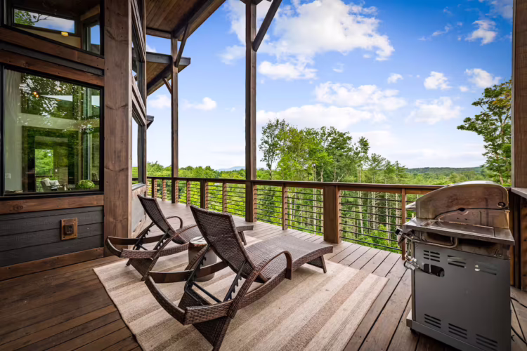 north georgia cabin with pool