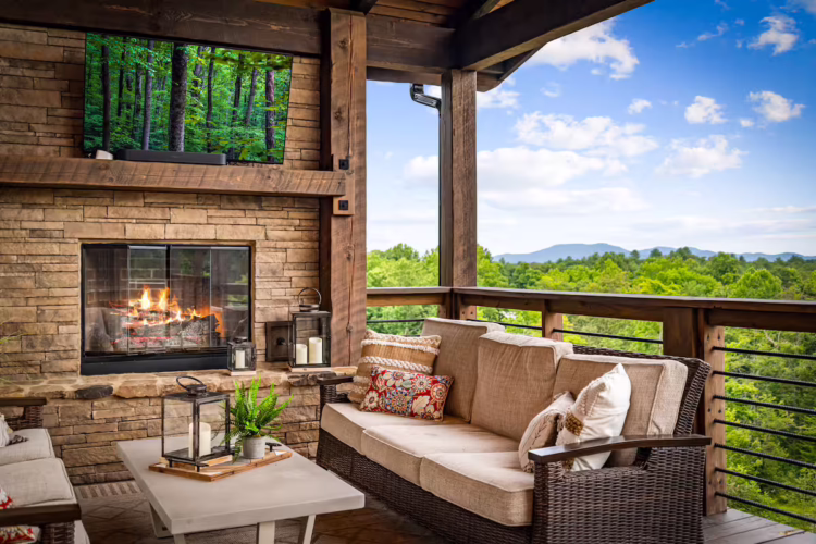 north georgia cabin with pool