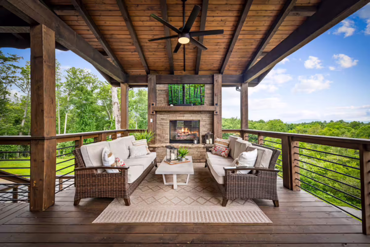north georgia cabin with pool