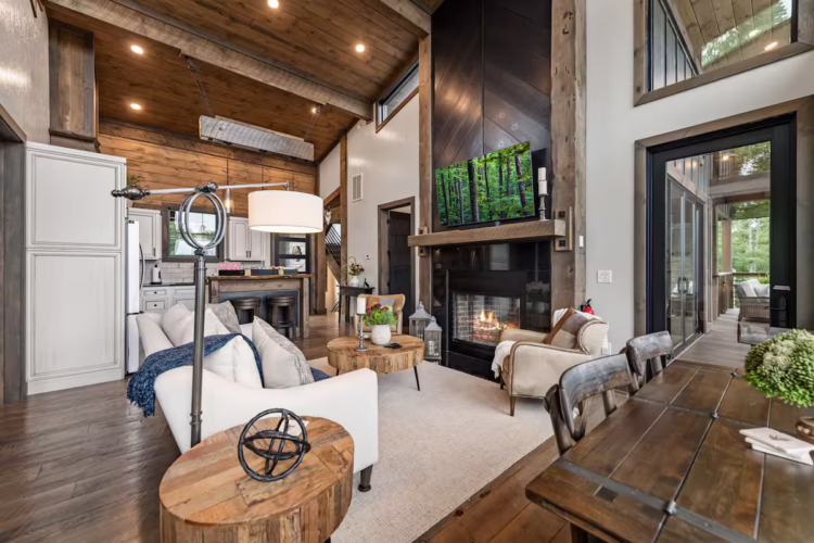 north georgia cabin with pool