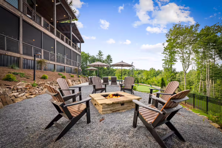 north georgia cabin with pool