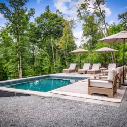 north georgia cabin with pool