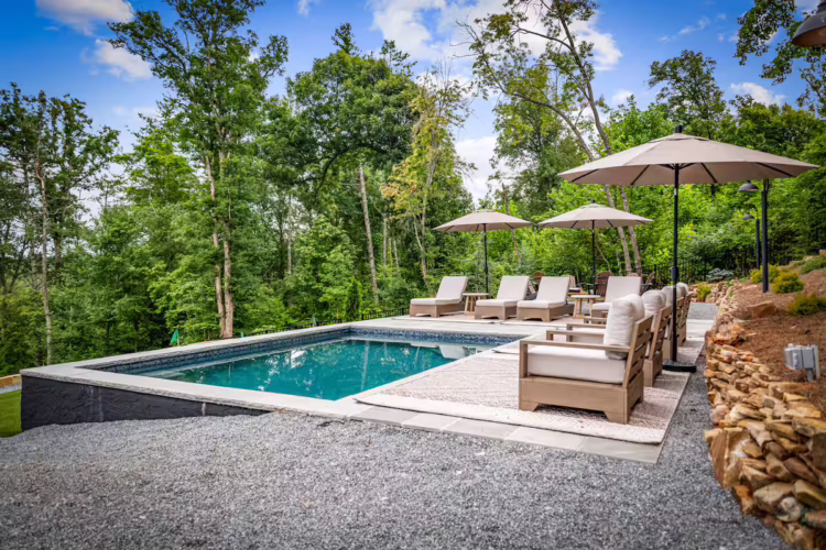 north georgia cabin with pool