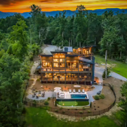 north georgia cabin with pool