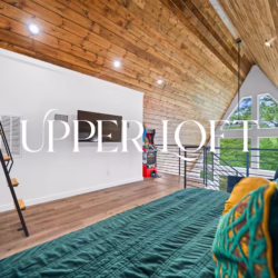 luxury a-frame cabin in arkansas