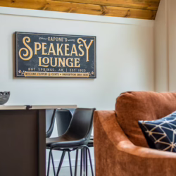 luxury a-frame cabin in arkansas