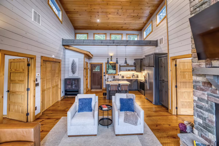 cabin with sauna near me