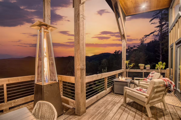 cabin with sauna near me