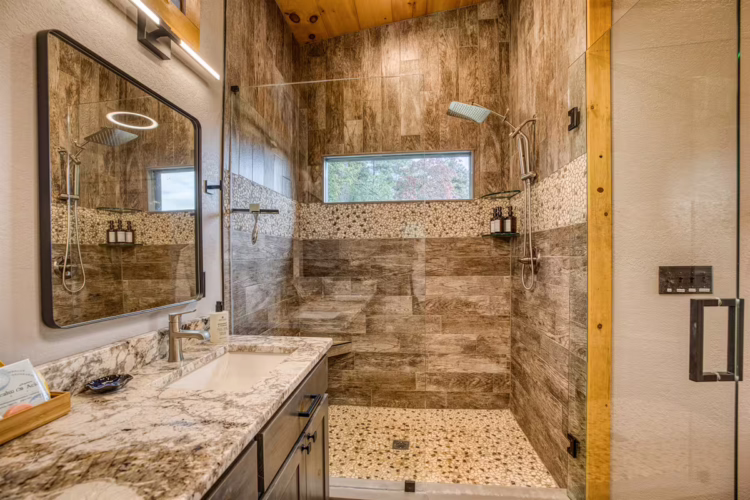 cabin with sauna near me