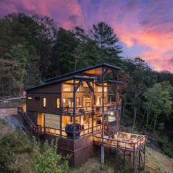 cabin with sauna near me