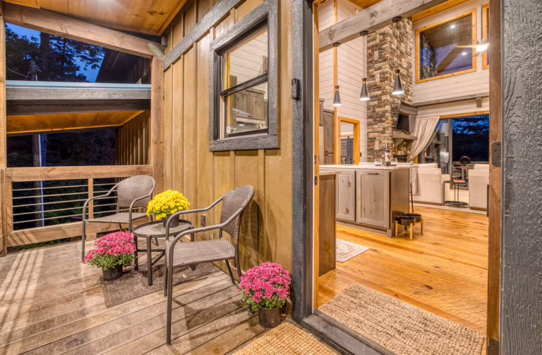 cabin with sauna near me
