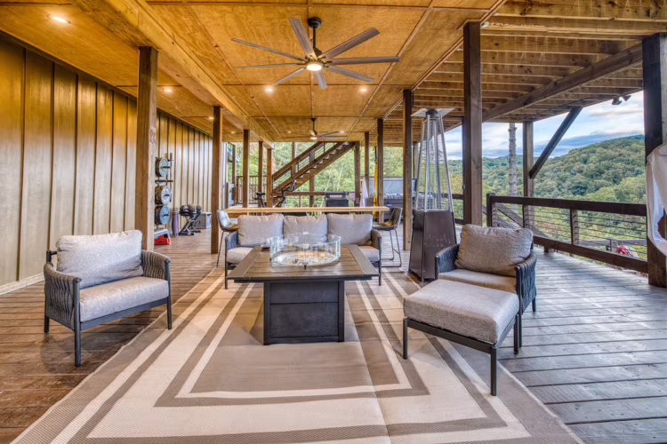 cabin with sauna near me