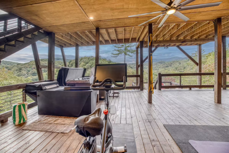 cabin with sauna near me
