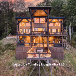 cabin with sauna near me