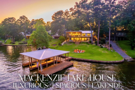 Book Mackenzie Lake House | 4-bedroom Lake Hamilton cabin rental with a hot tub, private boat slip, game room, and fire pit | Hot Springs, AR.