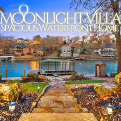 Book Moonlight Villa, a 5-bedroom Lake Hamilton cabin rental with direct water access, a private boat slip, game room, and deck in Hot Springs, AR.