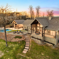Book Pinnacle Lodge 4-bed Hot Springs lodge | Long-range mountain views, a private heated pool, hot tub, game room, and outdoor fireplace