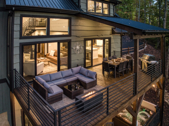 best luxury cabins in georgia