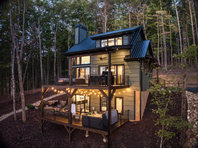 best luxury cabins in georgia