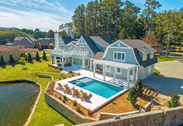 arkansas lake house rentals