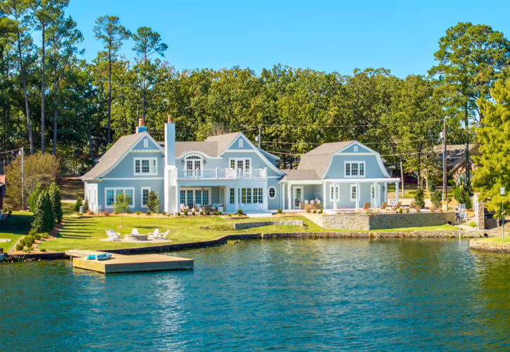 arkansas lake house rentals
