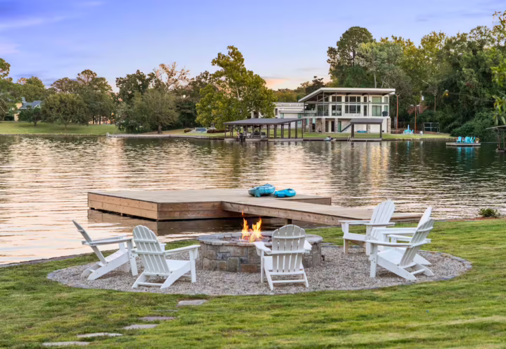 arkansas lake house rentals