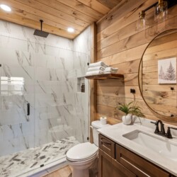 pigeon forge cabin with sauna hot tub mountain views
