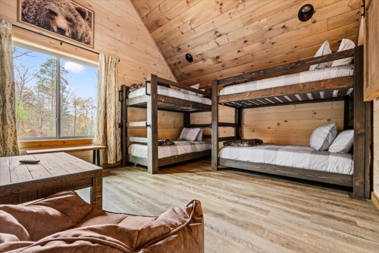pigeon forge cabin with sauna hot tub mountain views