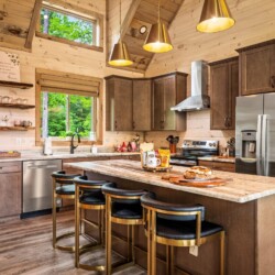 pigeon forge cabin with sauna hot tub mountain views