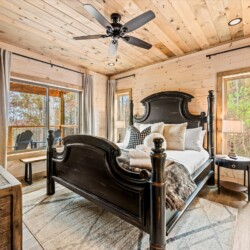 pigeon forge cabin with sauna hot tub mountain views