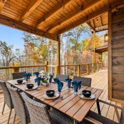pigeon forge cabin with sauna hot tub mountain views