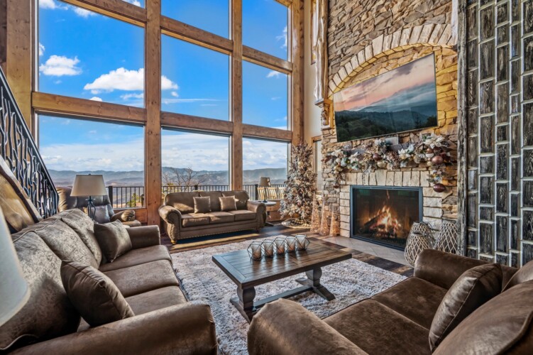 large cabin rentals in pigeon forge