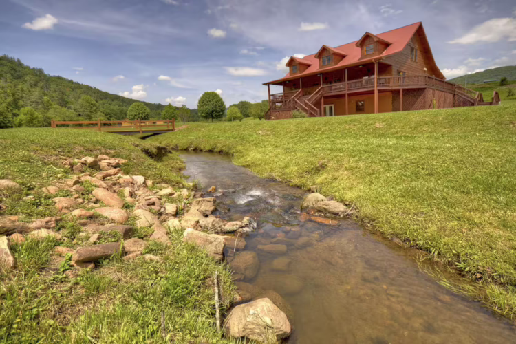 7 bedroom toccoa river cabin rentals
